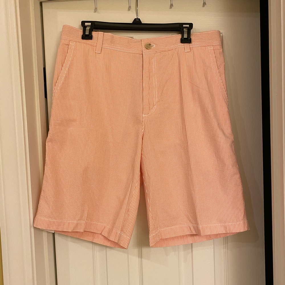 IZOD Orange Seersucker shorts